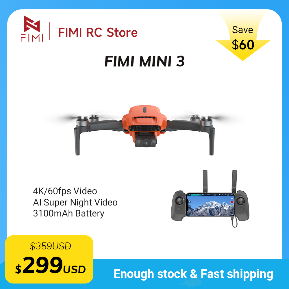 Drone Gimbal - Дрон FIMI MINI 3 с камерой
