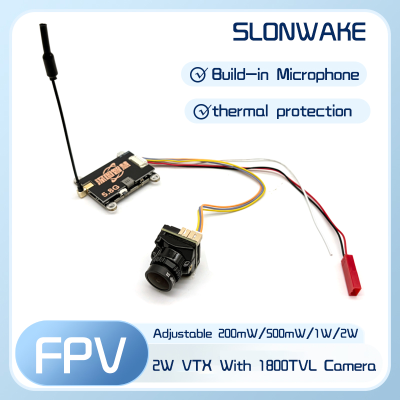 SLONWAKE 5.8G 56CH 2W передатч – обзор и цена Drone Receiver